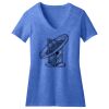 Women's Perfect Blend ® CVC V Neck Tee Thumbnail