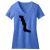 Women's Perfect Blend ® CVC V Neck Tee Thumbnail