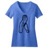 Women's Perfect Blend ® CVC V Neck Tee Thumbnail