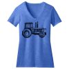 Women's Perfect Blend ® CVC V Neck Tee Thumbnail