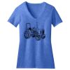 Women's Perfect Blend ® CVC V Neck Tee Thumbnail
