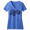 Women's Perfect Blend ® CVC V Neck Tee Thumbnail