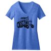 Women's Perfect Blend ® CVC V Neck Tee Thumbnail