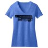 Women's Perfect Blend ® CVC V Neck Tee Thumbnail