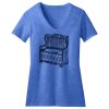 Women's Perfect Blend ® CVC V Neck Tee Thumbnail