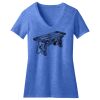 Women's Perfect Blend ® CVC V Neck Tee Thumbnail