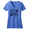 Women's Perfect Blend ® CVC V Neck Tee Thumbnail