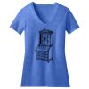 Women's Perfect Blend ® CVC V Neck Tee Thumbnail