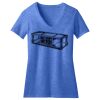 Women's Perfect Blend ® CVC V Neck Tee Thumbnail