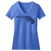 Women's Perfect Blend ® CVC V Neck Tee Thumbnail