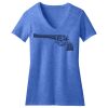Women's Perfect Blend ® CVC V Neck Tee Thumbnail