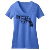 Women's Perfect Blend ® CVC V Neck Tee Thumbnail
