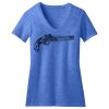 Women's Perfect Blend ® CVC V Neck Tee Thumbnail