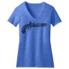 Women's Perfect Blend ® CVC V Neck Tee Thumbnail