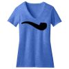 Women's Perfect Blend ® CVC V Neck Tee Thumbnail