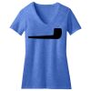 Women's Perfect Blend ® CVC V Neck Tee Thumbnail