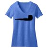Women's Perfect Blend ® CVC V Neck Tee Thumbnail