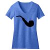Women's Perfect Blend ® CVC V Neck Tee Thumbnail