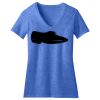 Women's Perfect Blend ® CVC V Neck Tee Thumbnail