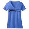 Women's Perfect Blend ® CVC V Neck Tee Thumbnail