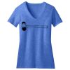 Women's Perfect Blend ® CVC V Neck Tee Thumbnail