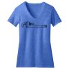 Women's Perfect Blend ® CVC V Neck Tee Thumbnail