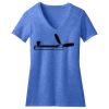 Women's Perfect Blend ® CVC V Neck Tee Thumbnail