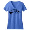 Women's Perfect Blend ® CVC V Neck Tee Thumbnail