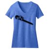 Women's Perfect Blend ® CVC V Neck Tee Thumbnail