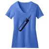 Women's Perfect Blend ® CVC V Neck Tee Thumbnail