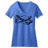 Women's Perfect Blend ® CVC V Neck Tee Thumbnail