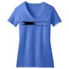 Women's Perfect Blend ® CVC V Neck Tee Thumbnail