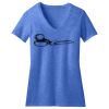 Women's Perfect Blend ® CVC V Neck Tee Thumbnail