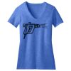 Women's Perfect Blend ® CVC V Neck Tee Thumbnail