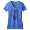 Women's Perfect Blend ® CVC V Neck Tee Thumbnail