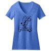 Women's Perfect Blend ® CVC V Neck Tee Thumbnail