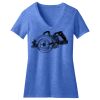 Women's Perfect Blend ® CVC V Neck Tee Thumbnail