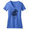 Women's Perfect Blend ® CVC V Neck Tee Thumbnail
