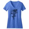 Women's Perfect Blend ® CVC V Neck Tee Thumbnail