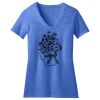 Women's Perfect Blend ® CVC V Neck Tee Thumbnail