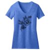 Women's Perfect Blend ® CVC V Neck Tee Thumbnail