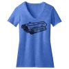 Women's Perfect Blend ® CVC V Neck Tee Thumbnail