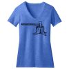 Women's Perfect Blend ® CVC V Neck Tee Thumbnail