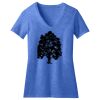 Women's Perfect Blend ® CVC V Neck Tee Thumbnail