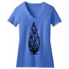 Women's Perfect Blend ® CVC V Neck Tee Thumbnail