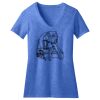 Women's Perfect Blend ® CVC V Neck Tee Thumbnail