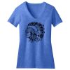 Women's Perfect Blend ® CVC V Neck Tee Thumbnail