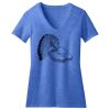 Women's Perfect Blend ® CVC V Neck Tee Thumbnail