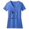 Women's Perfect Blend ® CVC V Neck Tee Thumbnail