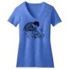 Women's Perfect Blend ® CVC V Neck Tee Thumbnail